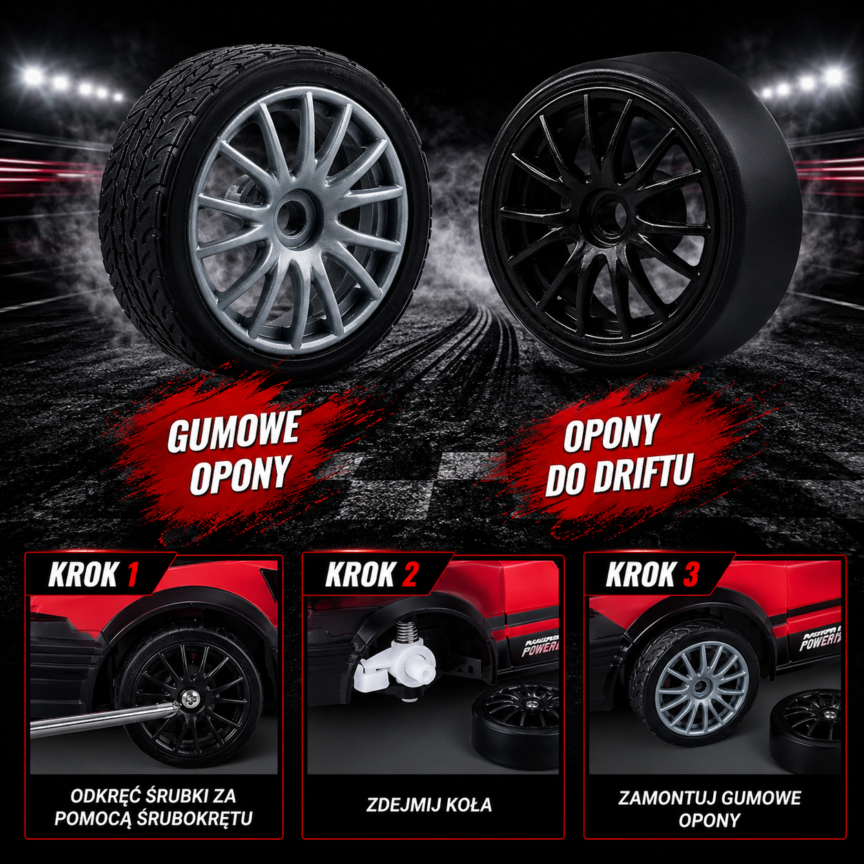 Drifterek™ Autko rc do driftu